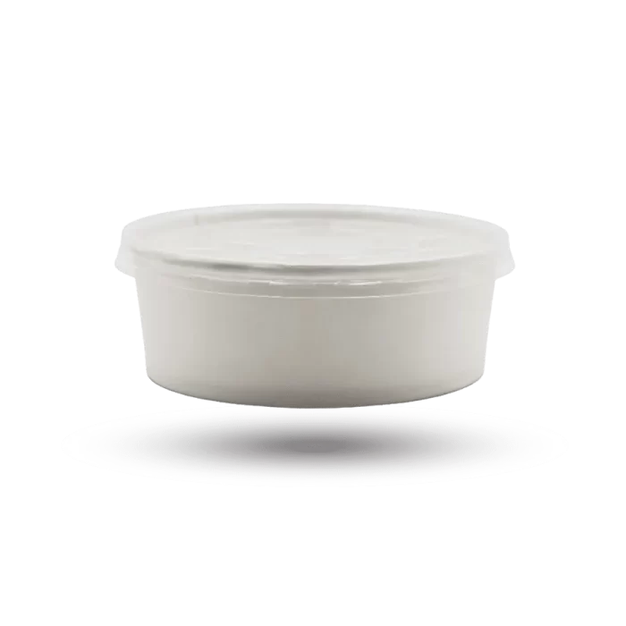 علبة حمص مع غطاء 250 سم 10 أونص