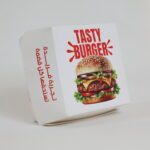 Takeaway Burger Box Packaging 12×12×9 cm