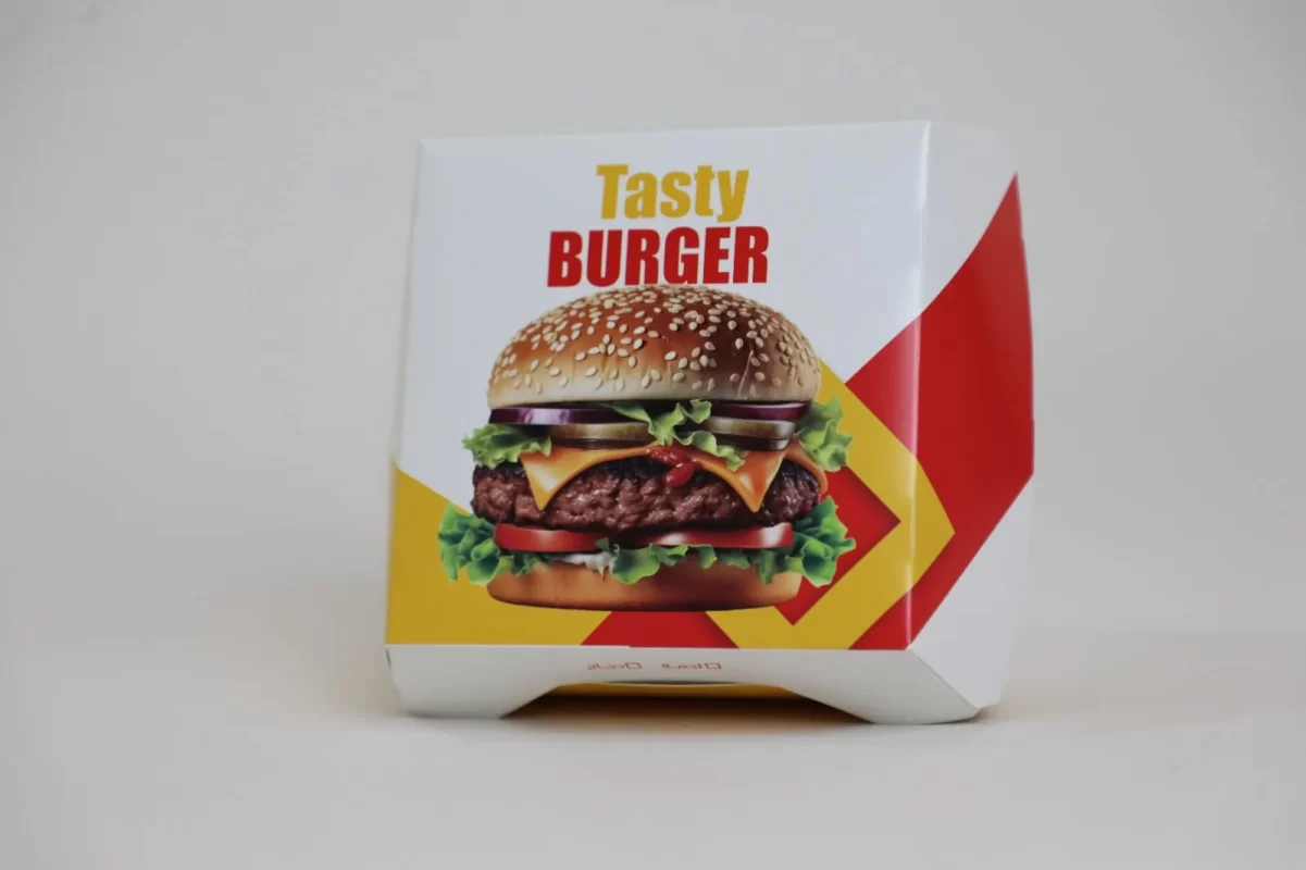 takeaway burger box 12x12x8cm wholesale saudi arabia