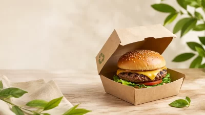 Eco Friendly Burger Packaging